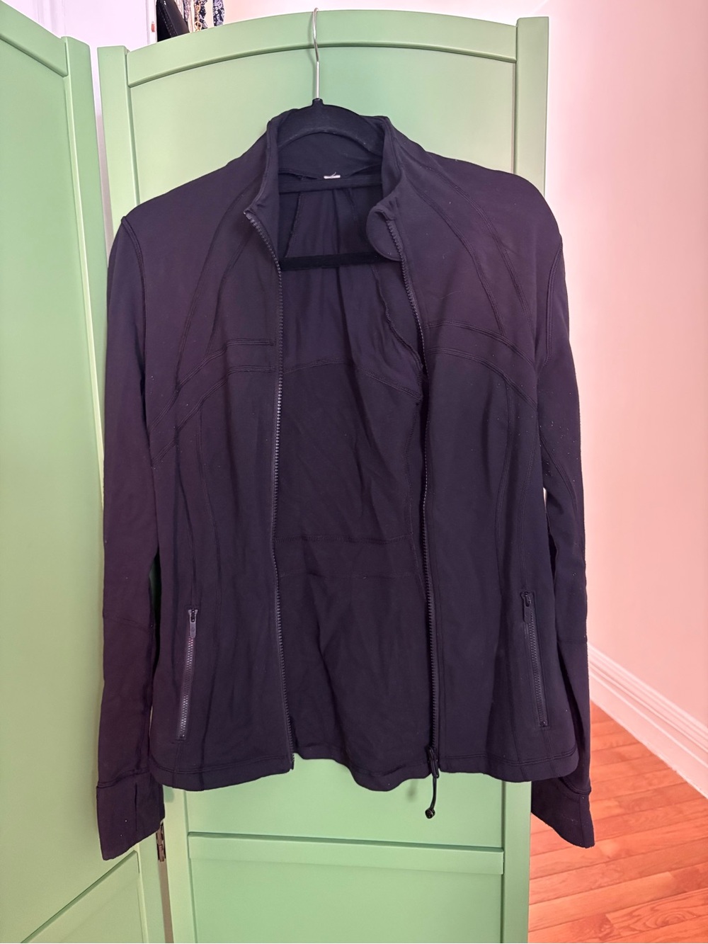 Women's Lululemon Align Black Zip-Front Jacket